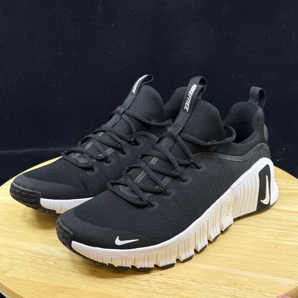Nike Free Metcon 6 Men\'s Size 11.5 Black White Gym Athletic Shoes FJ7127-001 main image 6
